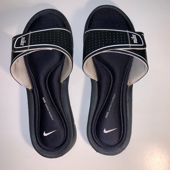 nike velcro sliders